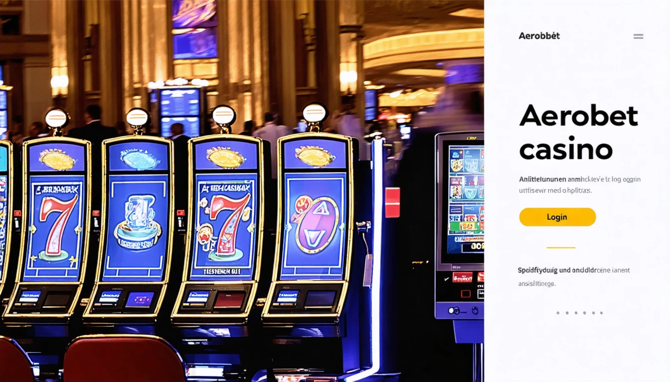 Aerobet casino login Anleitung und häufige Anmeldefragen